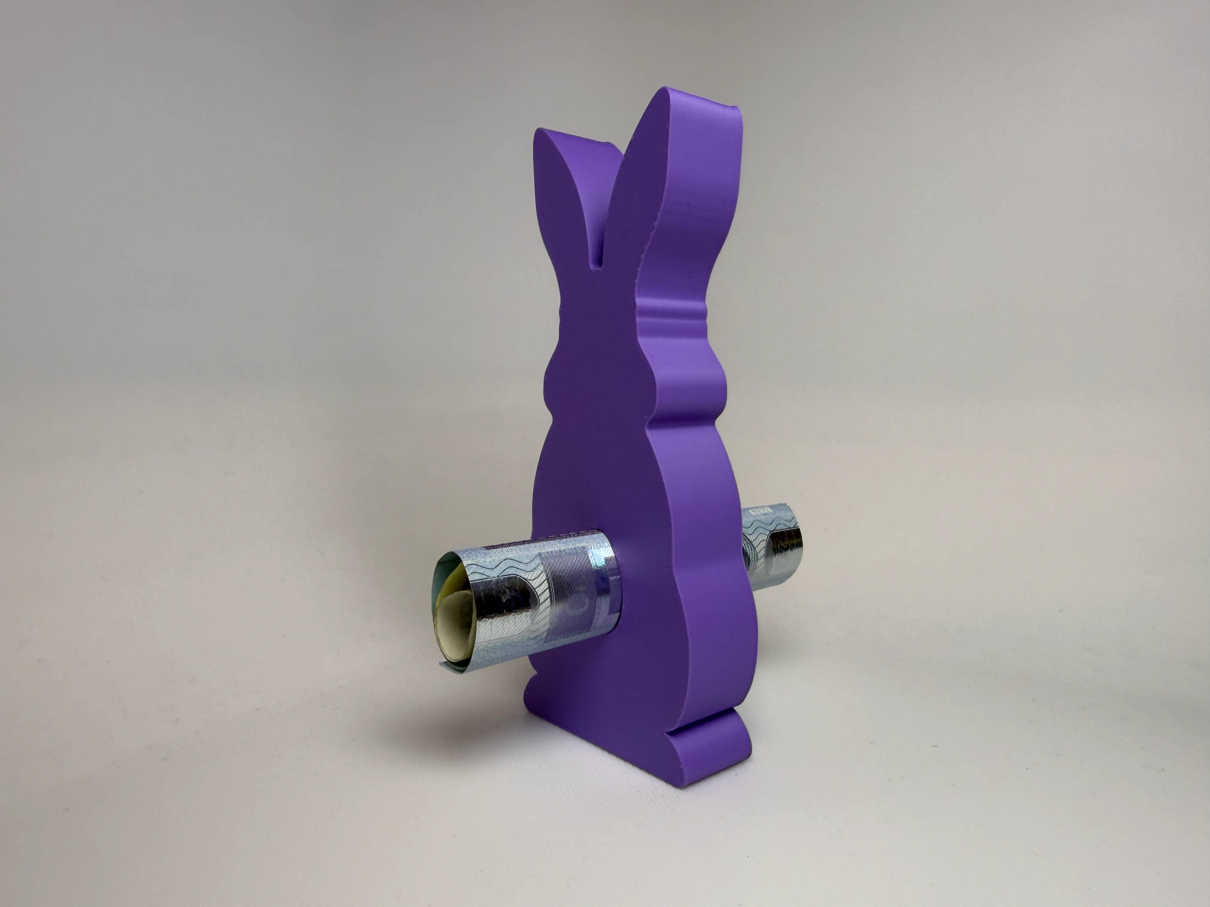 Seitenansicht mit Geld