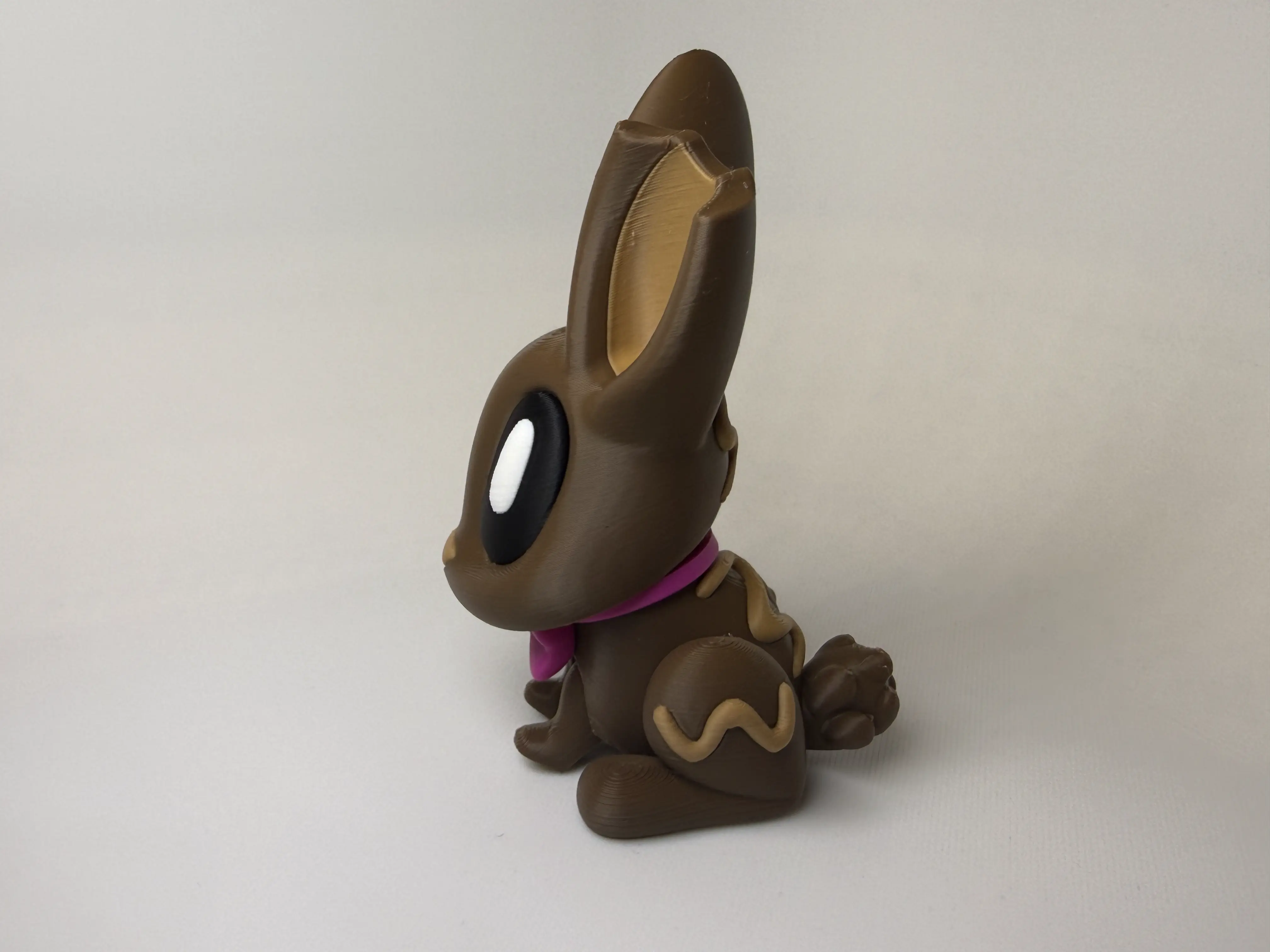 Schoko Osterhase Seitenansicht